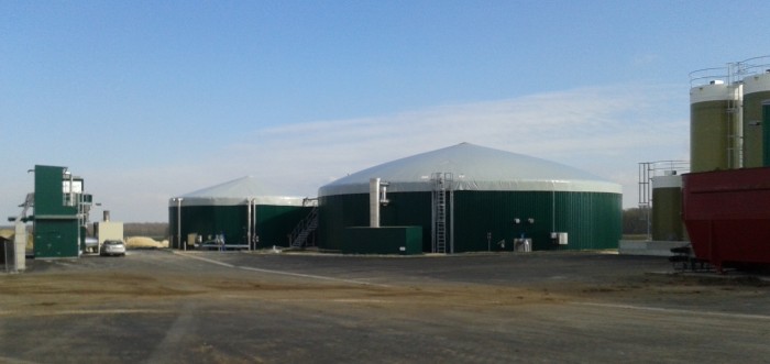 The biogas plant in Meuse, FrancePhoto by EnviTec Biogas AG