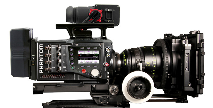 Vision Research's Phantom Flex4K digital high-speed video camera.