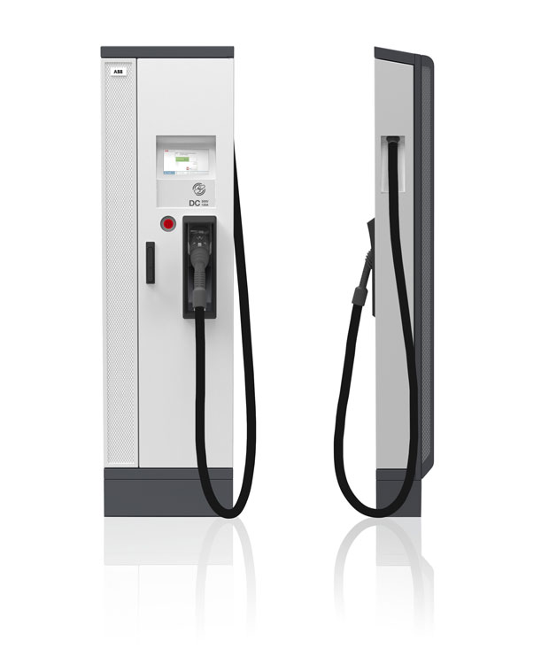 Terra Smart Connect (SC) DC charger for electric cars.