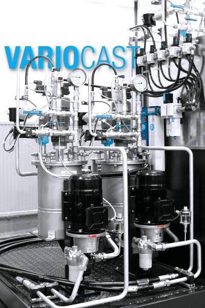 Effective reduction of the mould holding times; VARIOCASTPhoto by Hennecke GmbH