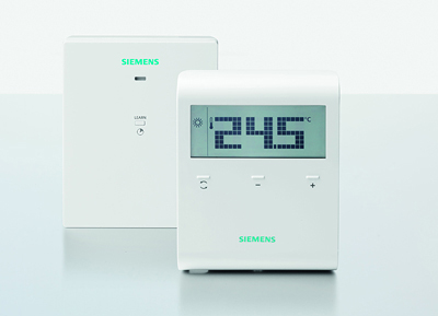 Room thermostats with touch technology