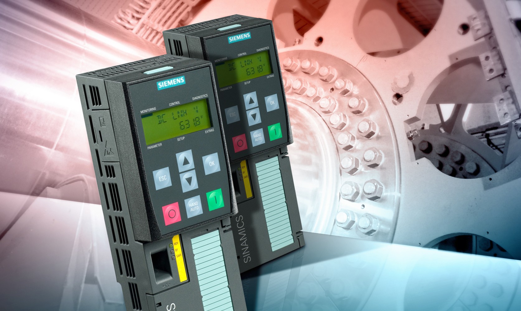 New operator panel for frequency inverters