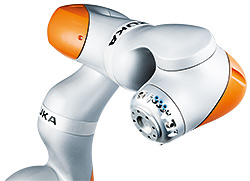 The LBR iiwa will be the focus of the KUKA Innovation Award 2015Photo by KUKA Robotics Corp.