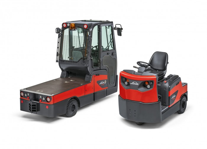 With a new product family of tractors and load transporters, Linde Material Handling is simultaneously expanding the product range.Photo by Linde Material Handling GmbH