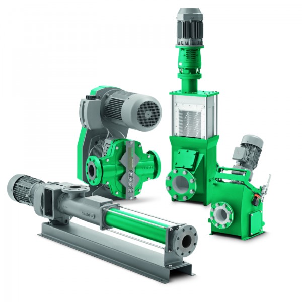 The product range of positive dis-placement pumps for environment & energy industry of NETZSCH.Photo by NETZSCH Pumps