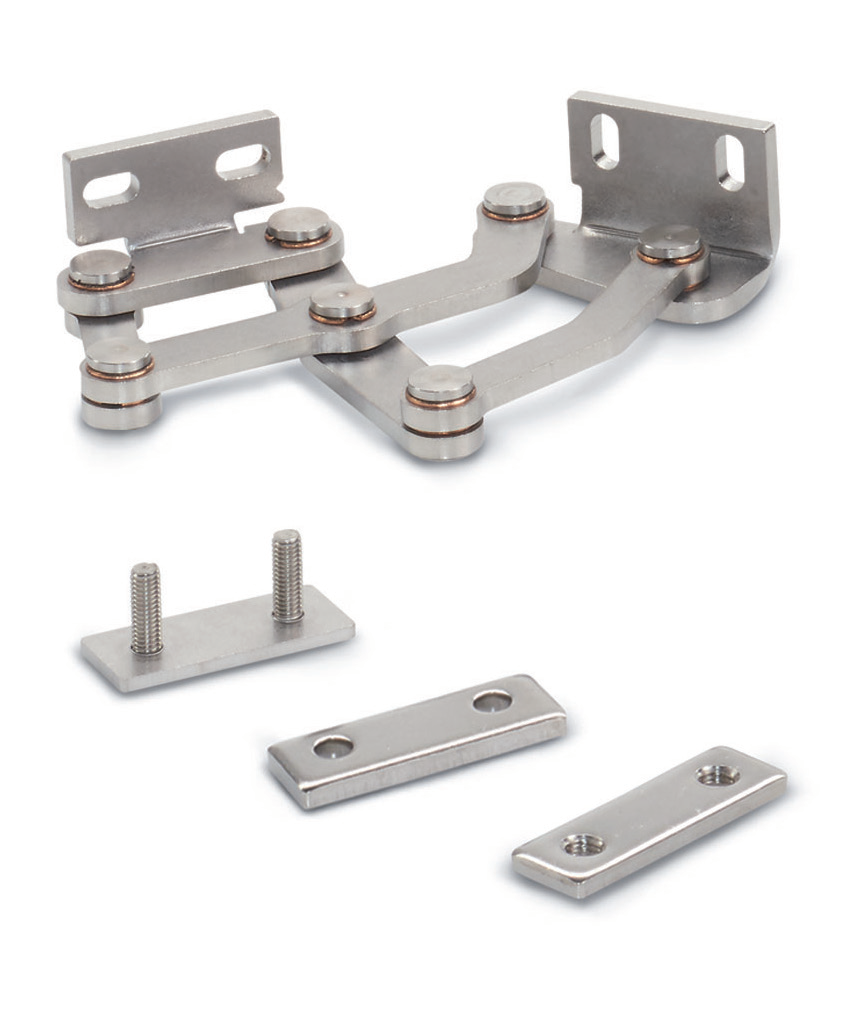 Ganter presents its new GN 7237 Stainless SteelMultiplejoint hinges