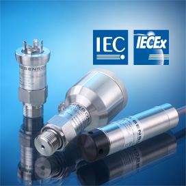 Pressure sensor with IEC EX approval Photo by BD|SENSORS GmbH 