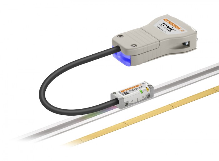 TONiC™ linear encoder with interface, RSLM and RGSZ scalePhoto by Renishaw plc
