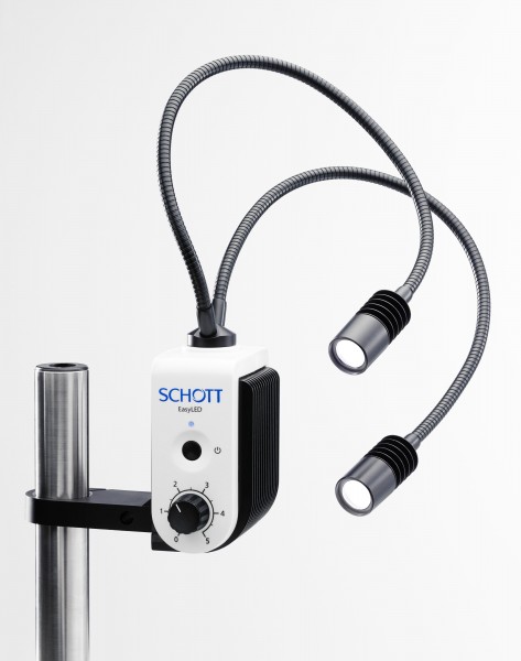 The new EasyLED Spotlight Plus from SCHOTT shines particularly bright with output of 140 lm.Photo by SCHOTT AG
