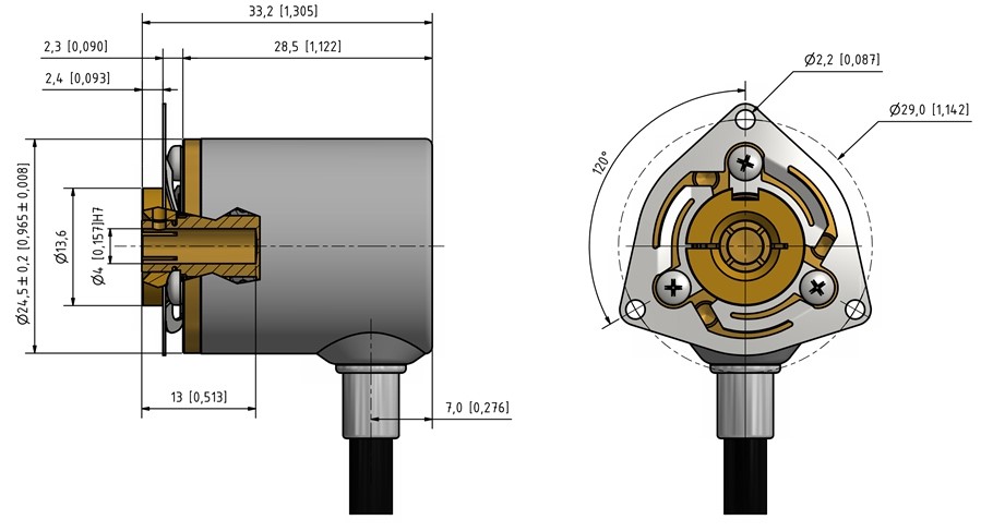 Scancon Encoder Dimension Scancon: Incremental & Absolute Encoders - EXPO21XX.com NEWS