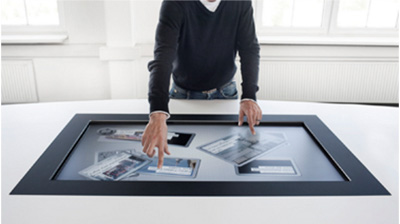InteracTable with 46-inch- Multi-touch displayPhoto by foresee