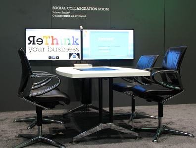 Social Collaboration Room at CebitPhoto by foresee 