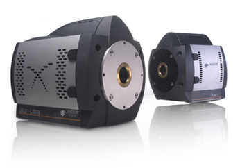 Ultra-sensitive Andor iXon EMCCD camera