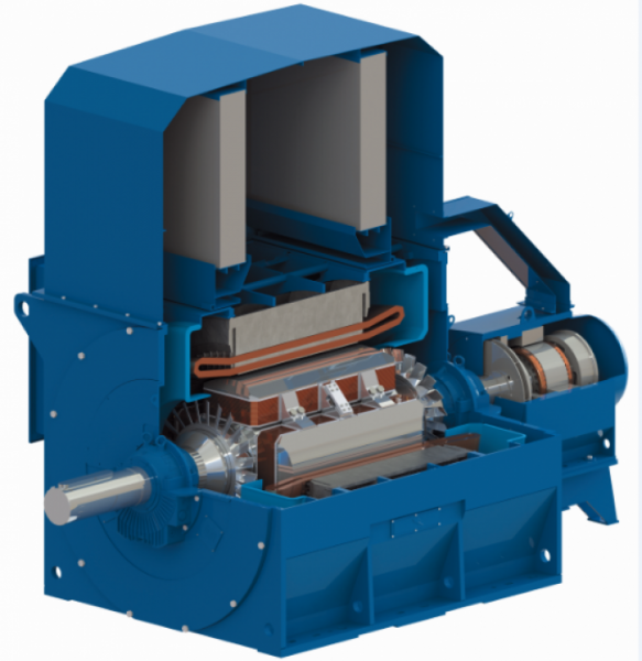 Really tough: WEG's new SM40 synchronous motor with rated power up to 35 MWPhoto by WEG