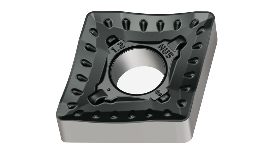 Walter's new singlesided indexable inserts with HU5 geometry offers
