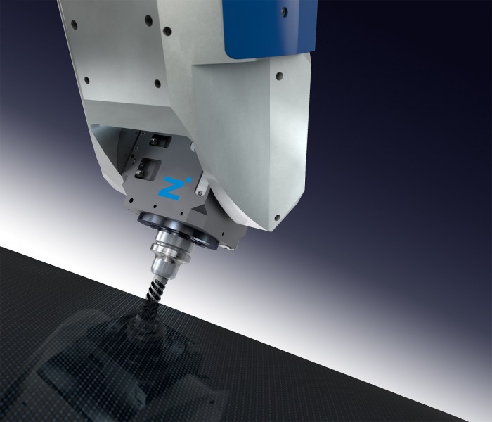 5-axis system for edge finishing for CFRP componentsPhoto by ZIMMER GmbH