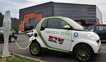 Electric Vehicle (EV) charging stationPhoto by CG