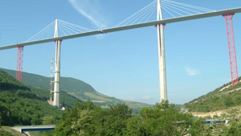 Millau Viaduct in the South of France