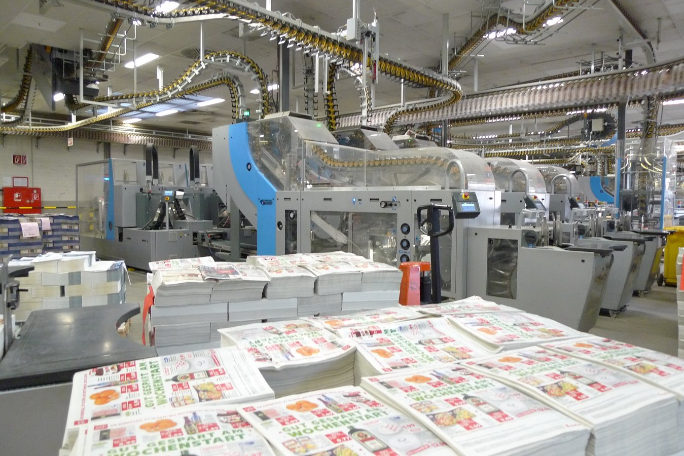 Revamped mailroom technology by ferag lays a solid foundation for