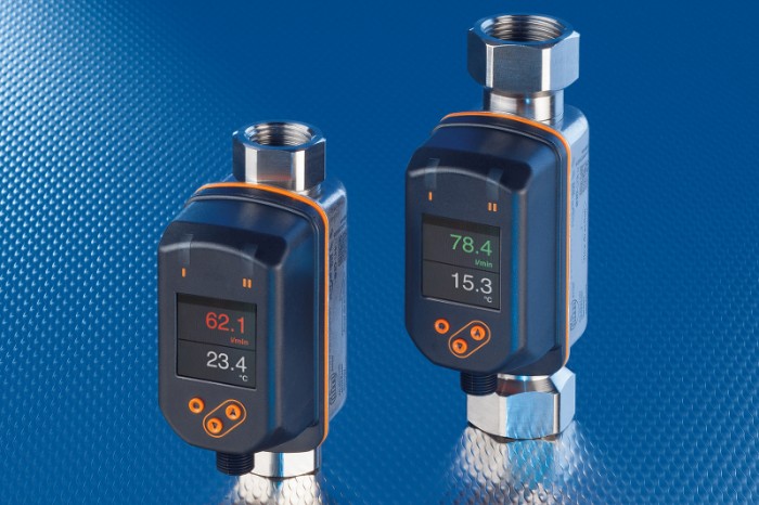 New compact vortex flow meters with user-friendly TFT displayPhoto by ifm electronic gmbh