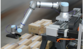 Whether handling, palletizing, machine loading, intralogistics or workstation combinations: With Rollon's UR+ certified linear axes, users can use their universal robots even more efficiently and flexibly
