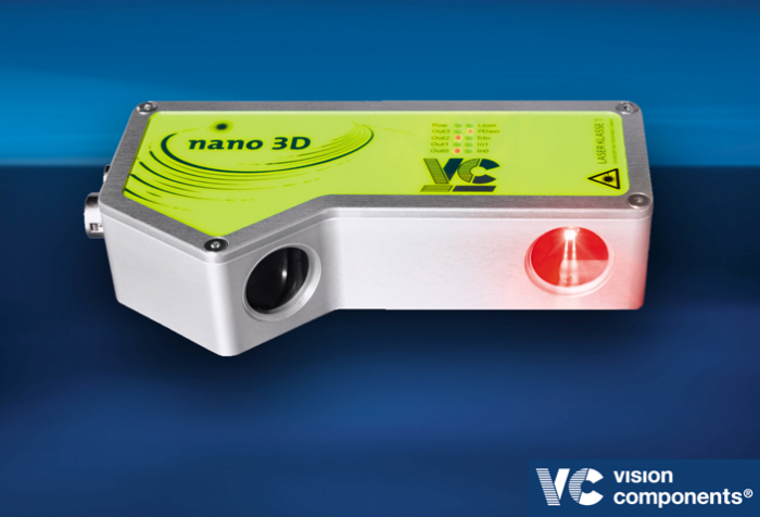 vision components intelligent 3D vision sensor
